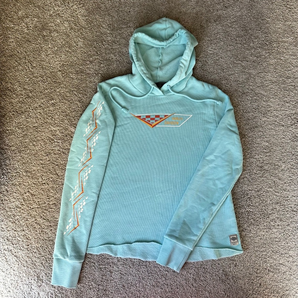 Harley-Davidson Light Blue Hoodie